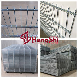 Gegalvaniseerd Ijzerdraad Vierkant Gat Gelast Gaas Hekwerk Paneel - Product Image 4