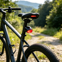 Luces Traseras Inteligentes para Bicicleta con Alarma Multifuncional, GPS, Control Remoto a Prueba de Agua con WiFi en Tiempo Real, Anti-Robo, Compatibles con PC