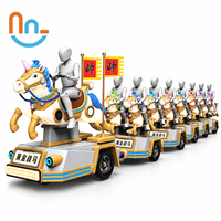 Kereta Wisata Listrik Tanpa Rel Joy2fun Unicorn untuk Taman, Mal, dan Lapangan Bermain