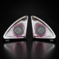 Kit d'éclairage d'ambiance pour Mercedes Classe E W213, tweeter rotatif 4D, éclairage de cadre de grille d'aération, 17 LED RGB, amélioration de l'intérieur, 2016-2023