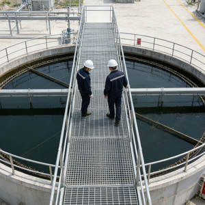 Sistema <span class=keywords><strong>de</strong></span> drenaje <span class=keywords><strong>de</strong></span> pared <span class=keywords><strong>de</strong></span> techo <span class=keywords><strong>de</strong></span> pasarela duradera Rejilla <span class=keywords><strong>de</strong></span> acero galvanizado en caliente - Product Image 6