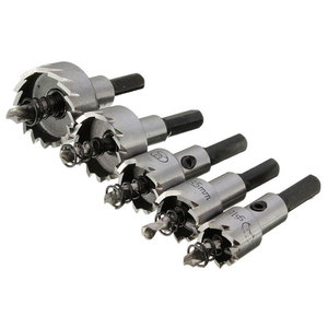 Scies cloches Emagi en acier inoxydable à pointe en carbure avec mandrin intégré pour perçage de tubes métalliques, taille métrique - Product Image 5