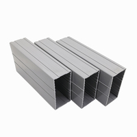 Profilé PVC, profilé plastique, profilés en plastique rigide, tube carré en PVC, profilé carré en plastique, profilés pour réfrigérateurs