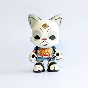 Figura de Vinilo de Gato Adorable de Diseño OEM para Colección de Juguetes Artísticos - Product Image 3