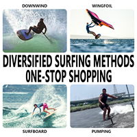 Planche de Foil Compacte GY-FB022 3ft 9in en Composite de Carbone – Contrôle Stable pour Démarrage au Quai et Surf Hydrofoil