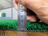 Tapis de golf synthétique 10 mm de hauteur de pile, gazon synthétique anti-âge pour putting green, décoration de jardin