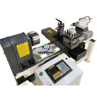 Tour à bois automatique CNC Mustang MT5025AT avec moteur 1,5 kW, multifonctionnel pour la production de bouchons et de bols en bois