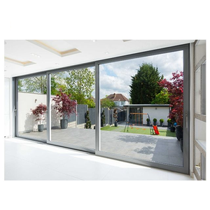 EEHE Puerta de Patio Plegable Doble de Gran Venta, Diseño Posmoderno, Aleación de Aluminio, Comercial, para Exteriores, Baños, Villas y Escuelas - Product Image 3