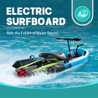 2025 planches de surf électriques en fibre de carbone haute puissance avec flotteur gonflable