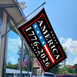 Double Sided Eco-Friendly Polyester 3x5 Ft for Anniversary Patriotic Design 1776-2026 Commemorative Flags <b>Banners</b> 250 Years Flag - Product Image 4