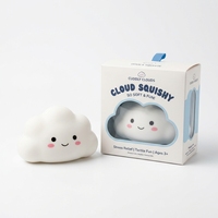 Veilleuse LED en silicone rechargeable en forme de nuage pour bébé, avec capteur tactile RGB et chargement Type-C, pour la décoration de la chambre d'enfant et de la crèche