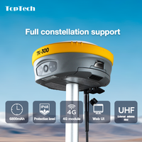 Équipement de topographie GNSS GPS de haute précision, Récepteur GNSS RTK TopTech TK300 avec système d'exploitation Linux