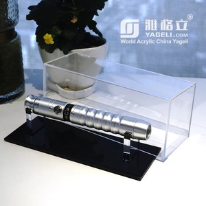 Caja de Exhibición de Sable de Luz Acrílica Transparente Personalizada de Alta Calidad, Accesorios de Película, Marca YAGELI, Modelo YGL-ash240, Profesional, Gratis - Product Image 3