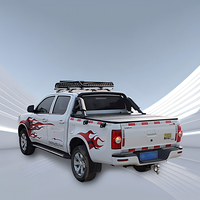 Cubierta Retráctil Blanca Reforzada para Camioneta, Toldo, Cubierta Superior de Caja de Carga, Caja de Almacenamiento para Techo de Coche, para Combinar con el Color