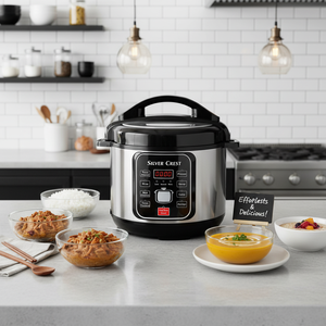 Cuisinière électrique multifonctionnelle en acier inoxydable argenté de 6 L, petit appareil électroménager pour la cuisine, cuisson du <span class=keywords><strong>riz</strong></span> et <span class=keywords><strong>autocuiseur</strong></span> - Product Image 3