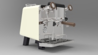Mesin Kopi Semi Otomatis Profesional Italia Pembuat Kopi Listrik Peralatan Pengolahan Komersial untuk Kafe