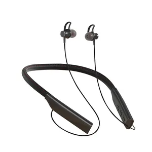 Bluetooth 5.0 Wireless impermeabile sport Plug-in Card auricolare Bass luminoso In-Ear ricarica Super veloce cuffie da gioco con archetto da collo