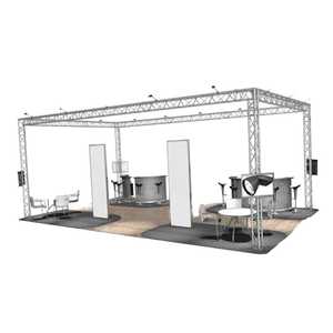 Stand de Exhibición Plegable de Aluminio, Sistema de Exhibición Modular, Fácil de Instalar, Ahorra Costos - Product Image 1