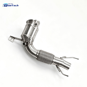 Para MINI Cooper S F56 B48 2.0T, Tubo Recto Pulido de Alto Rendimiento, Acero Inoxidable 304, Escape de Alto Flujo, Ensamblaje con Pernos, Euro 5, 200 Celdas - Product Image 3