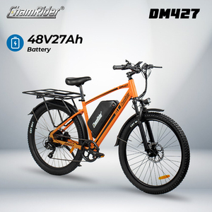 Vélo <span class=keywords><strong>de</strong></span> livraison électrique Chamrider DM427 longue portée, 48V 27Ah, étanche, avec suspension, cadre bas, pour trajets urbains - Product Image 2