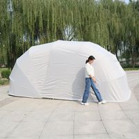 DONGDAO Housse de voiture mobile automatique en gros avec protection UV, imperméable et portable, bâche de garage pour une voiture