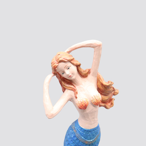 Figura <span class=keywords><strong>de</strong></span> sirena <span class=keywords><strong>de</strong></span> la resina arte escultura bruja estatua decoración regalo casa estatuilla hogar Decoración - Product Image 5