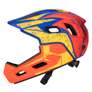 Nouveautés <span class=keywords><strong>Casque</strong></span> de vélo intégral pour enfants - Certifié sécurité pour vélo d'équilibre/vélo/trottinette Équipement de protection pour tout-petits - Product Image 3