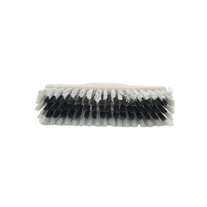 Brosse à récurer le sol en plastique blanc à poils durs, robuste et écologique, fabriquée en usine, tête de balai en gros pour sols de rue - Product Image 5