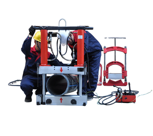 E-work Esh12pe Heavy Duty Hydraulic Pe Pipe <b>Squeezer</b> <b>Tube</b> Squeezeing Machine for 110-315mm Plastic <b>Tubes</b> Industrial Processing - Product Image 1