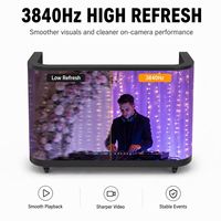Stok di Gudang AS Layar LED Indoor untuk Booth DJ, Layar LED untuk Acara Panggung, Poster Digital LED, Panel Video Wall, Meja Booth DJ