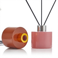 Bouteilles diffuseurs d'arômes haut de gamme sans flamme en verre sodocalcique, personnalisables pour la vente en gros transfrontalière, pour la décoration intérieure/extérieure d'hôtels, options DIY