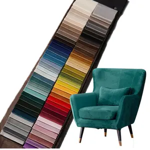 Çin ürün çok renkler tasarım hollanda kadife polyester örgü kanepe kumaş mobilya tekstil