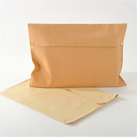 Sac de rangement en microfibre suédée, double bouton pression, pliable, organiseur de maison pour livres, magazines et accessoires