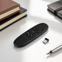Souris Air sans fil multi-langues, mini clavier, souris, gyroscope sensoriel, télécommande double face