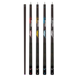 Fabrika doğrudan satış Premium bilardo 58 ''2-Pieces karbon kaplı akçaağaç havuz bilardo ıstakası kaymaz silikon el kavrama ile satılık - Product Image 1