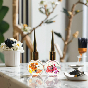 Großhandel Idol <span class=keywords><strong>Landora</strong></span> 12 Geschmacksrichtungen Fruchtduft Natürliches Keratin Umweltfreundliches Nagelhautöl Auftragsflasche Revitalisierendes Trockenblumen-Nagelöl - Product Image 1