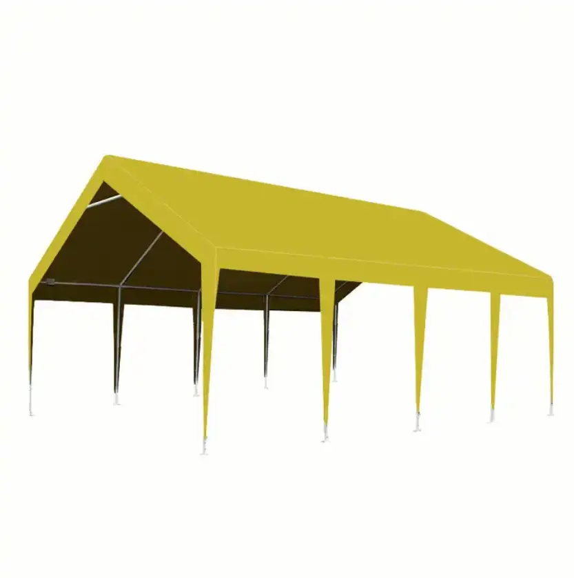 La fabbrica fornisce direttamente il tessuto Oxford popolare antiruggine tende per auto tende per parcheggio tettoia per parcheggio tenda all'aperto