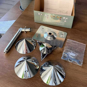 Wholesale Adjustable 90/125/180&deg; <strong>Bird</strong> Laser Repeller Green with No <strong>Noise</strong> Harmless Reflective Fan for Agricultural Farm Orchard - Product Image 5