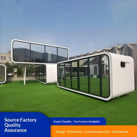 Maison préfabriquée haut de gamme, Tiny House, maisons modulaires, villas de luxe pour séjour à la ferme, maison préfabriquée