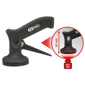 KS TOOLS-140,1015 Mini ventosa de una mano, 8kg, Ø 70mm - EAN 4042146210321 VEHÍCULOS PESADOS - Product Image 2