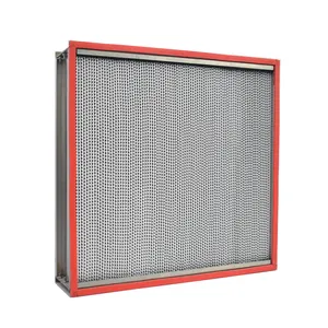 Hoch temperatur 99,995 Aluminium folien abscheider Ulpa Filter HEPA Luftfilter