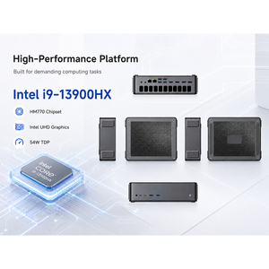 มินิพีซี Morshow I9-13900hx พร้อมการ์ดจอ Mxm รองรับการอัปเกรดเป็น Rtx 5060/5070/5080 เวิร์กสเตชันเดสก์ท็อปประสิทธิภาพสูงสำหรับงาน AI - Product Image 4