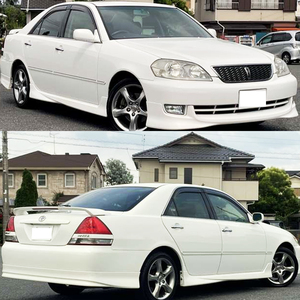 Kit carrosserie pour MARK II IR-V JZX110 2000-2005 en ABS, comprenant lèvre avant, lèvre arrière et jupes latérales, sans peinture - Product Image 3