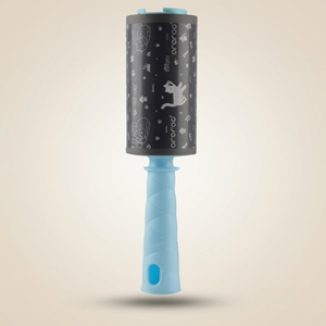 Rouleau anti-peluches portable, lavable et réutilisable pour poils d'animaux, poussière, tissus et entretien des tissus d'ameublement - Product Image 1