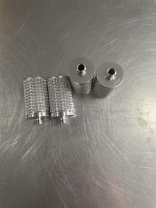 Purification des gaz de processus Éléments filtrants frittés personnalisés en acier inoxydable 316L - Product Image 5