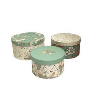 Caja de Regalo Redonda Pequeña con Tapa, para Sombreros, con Logotipo Personalizado, de Papel, Decorativa, para Almacenamiento - Product Image 6