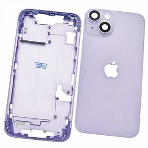 Cover Posteriore Intermedia e Telaio per iPhone 14 Viola, Scocche per Telefoni Cellulari - Product Image 1