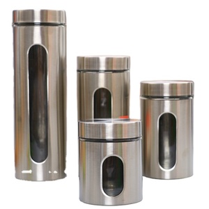 2020 New Design Best price Mumu Sealed stainless steel glass tank Sealed food storage tank