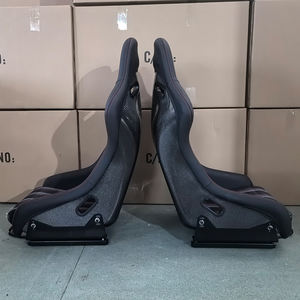 EDDY Carbon Rennschalensitze mit Hahnentrittmuster für VW Golf R GTI MK3 MK4 <span class=keywords><strong>MK5</strong></span> MK6 MK7 MK8 Pepita Konfetti - Product Image 2