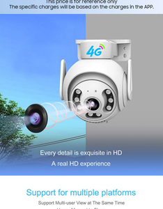 กล้องโดมจิ๋ว5MP มีภาพสีสำหรับกลางคืนกล้องรักษาความปลอดภัย PTZ 360 ° PTZ WIFI กล้องวงจรปิดรักษาความปลอดภัยหมุนได้สำหรับการตรวจสอบบ้านอัจฉริยะ - Product Image 6